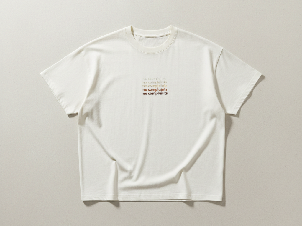 no complaints - Center Gradient