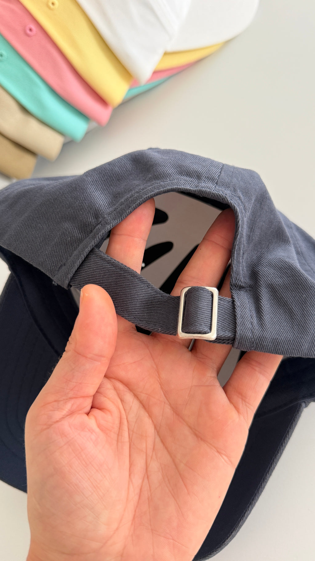 Cotton Dad Hat with Custom Text 3D Embroidery