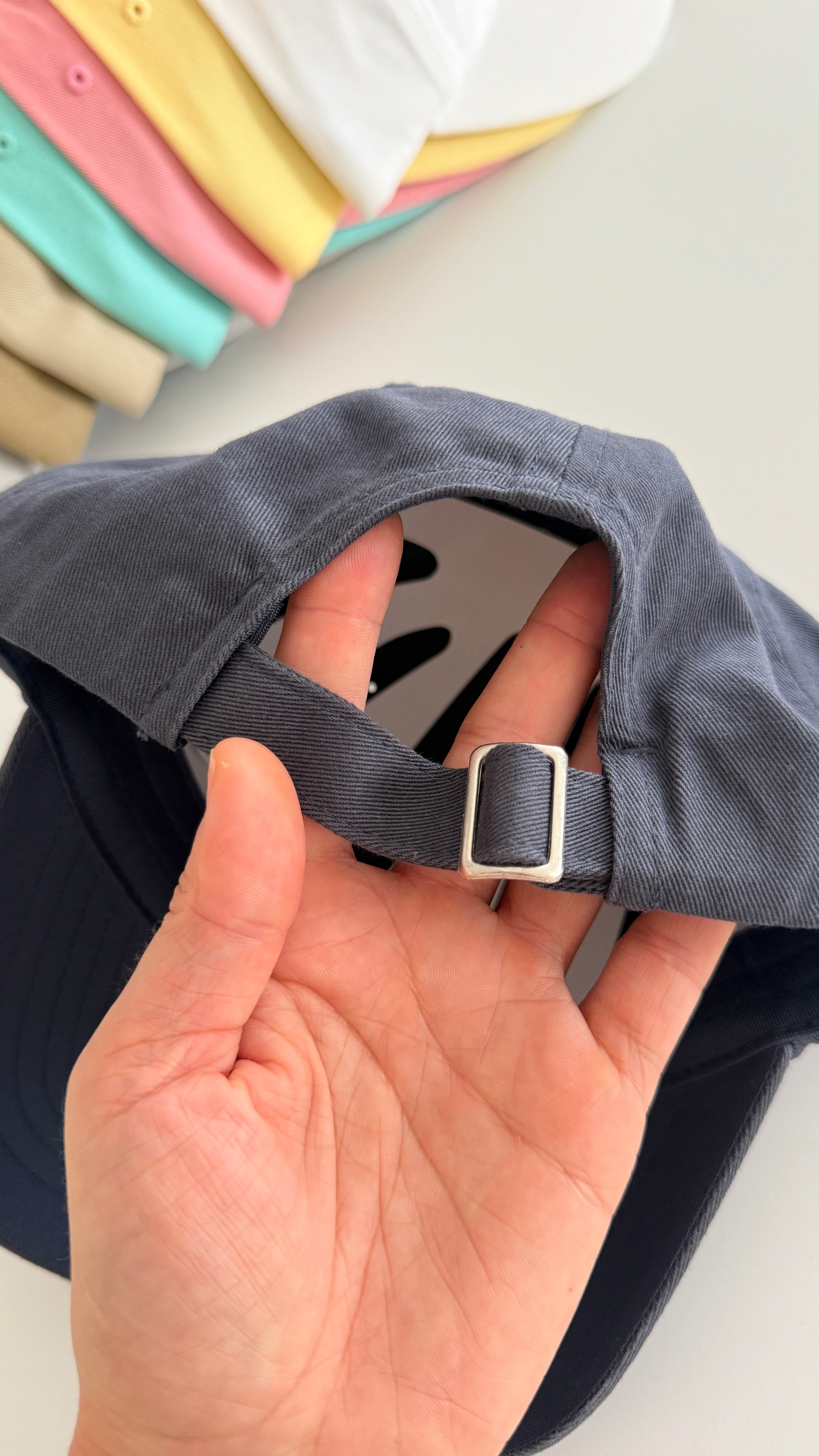 Cotton Dad Hat with Custom Text 3D Embroidery