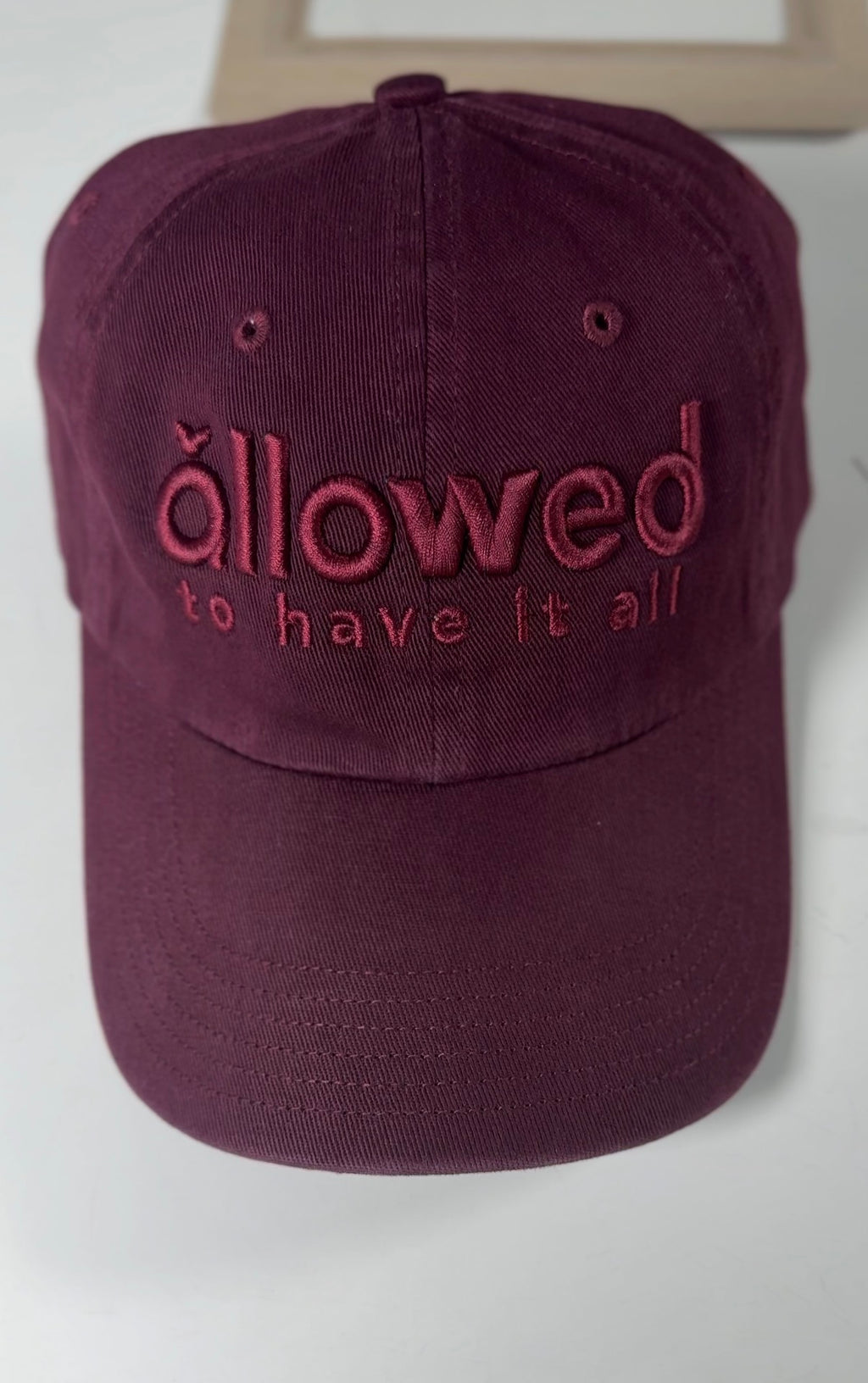 Cotton Dad Hat with Custom Text 3D Embroidery