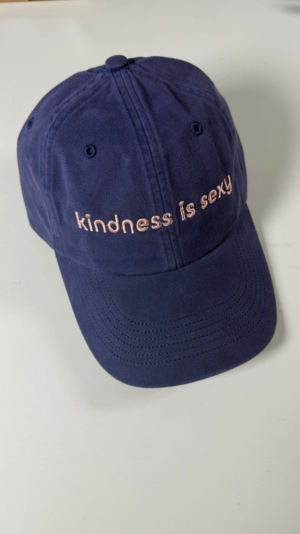 Cotton Dad Hat with Custom Text Embroidery