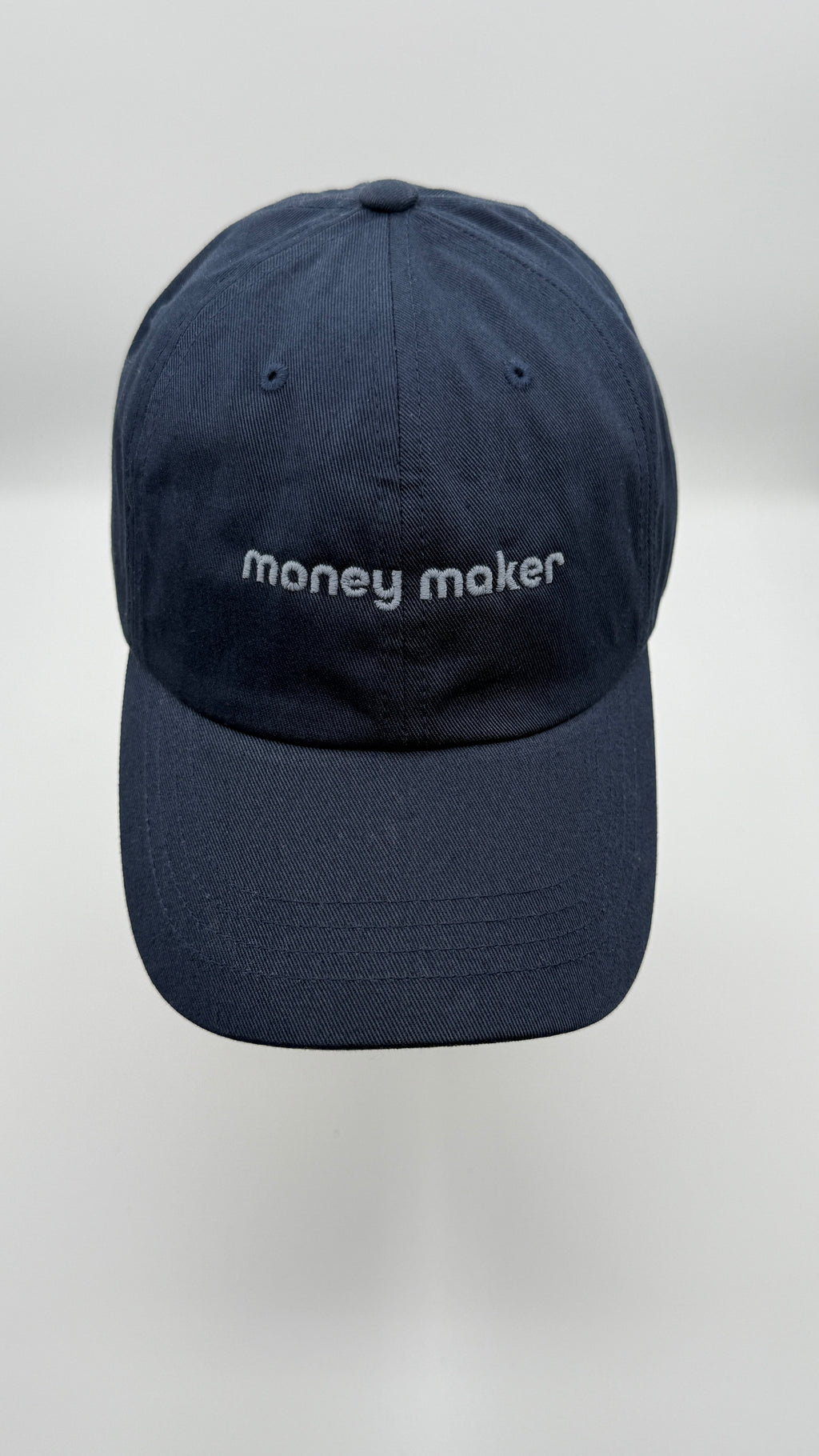 Cotton Dad Hat with Custom Text Embroidery
