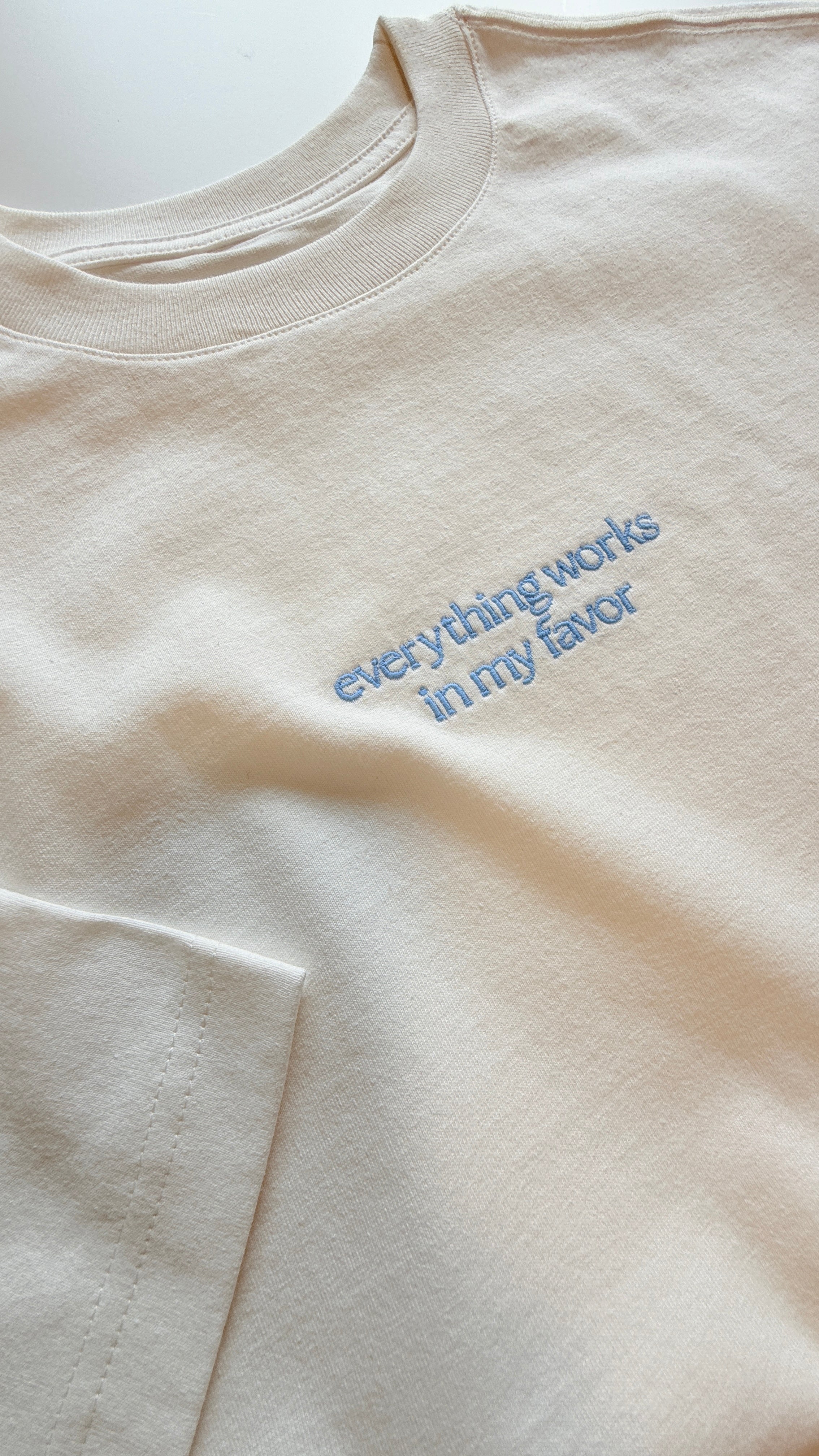 Everything works in my favor